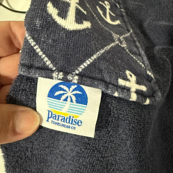 Paradise Terry Towel Swim Coverup Pants Great Condition Kids - Picture 2 of 4